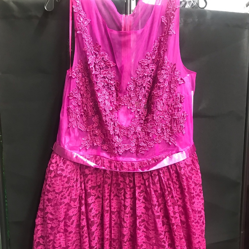 Pink Lace Formal Dress!💓